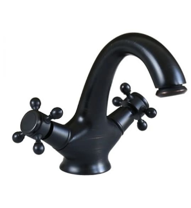 Vòi lavabo nóng lạnh màu đen Kanly GCV05B 