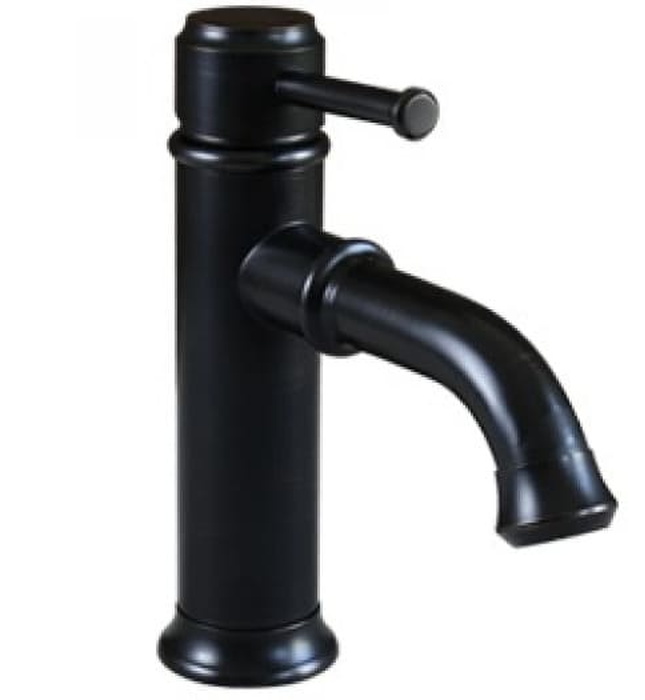 Vòi lavabo nóng lạnh màu đen Kanly GCV20B 