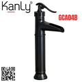 Vòi lavabo nóng lạnh màu đen Kanly GCA04B 