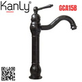 Vòi lavabo nóng lạnh màu đen Kanly GCA15B 