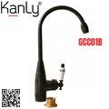 Vòi rửa bát nóng lạnh màu đen Kanly GCC01B 