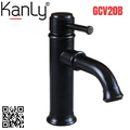 Vòi lavabo nóng lạnh màu đen Kanly GCV20B 
