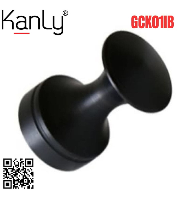 Móc treo áo bằng đồng màu đen Kanly GCK01IB 