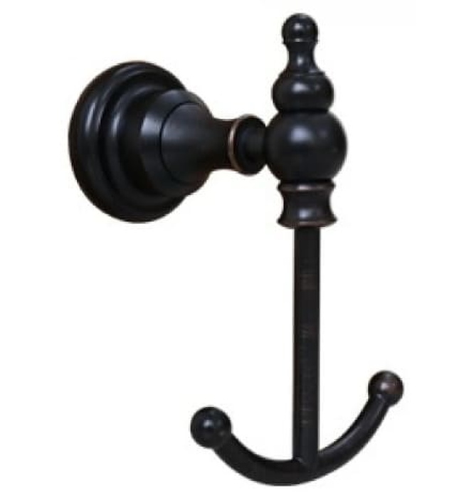 Móc treo áo bằng đồng màu đen Kanly GCK01UB 