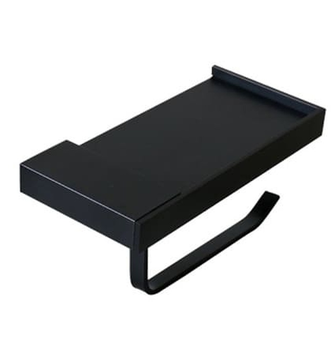 Móc giấy vệ sinh bằng đồng màu đen Kanly GCK033B