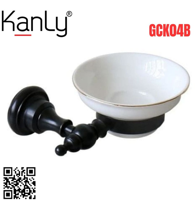 Giá đựng xà phòng kiểu cổ Kanly GCK04B