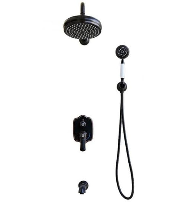 Sen tắm âm tường nóng lạnh bằng đồng Kanly GCS78B 