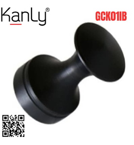 Móc treo áo bằng đồng màu đen Kanly GCK01IB 