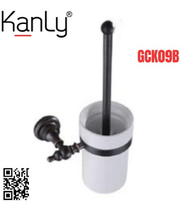 Giá để chổi cọ Toilet bằng đồng Kanly GCK09B