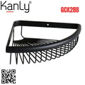 Kệ góc để đồ bằng đồng màu đen Kanly GCK28B 