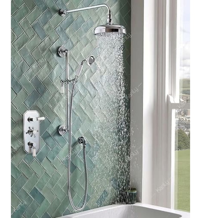 Sen tắm âm tường nóng lạnh bằng đồng Kanly CHS75 