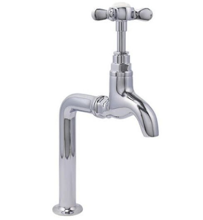 Vòi nước lạnh bằng đồng gắn tường mạ chrome Kanly CHT01N 