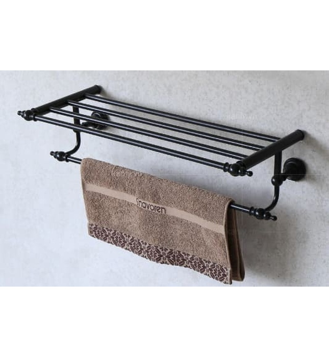 Thanh vắt khăn đôi bằng đồng màu đen Kanly GCK13B 