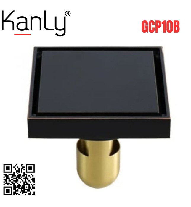 Phễu thoát sàn bằng đồng Kanly GCP10B 