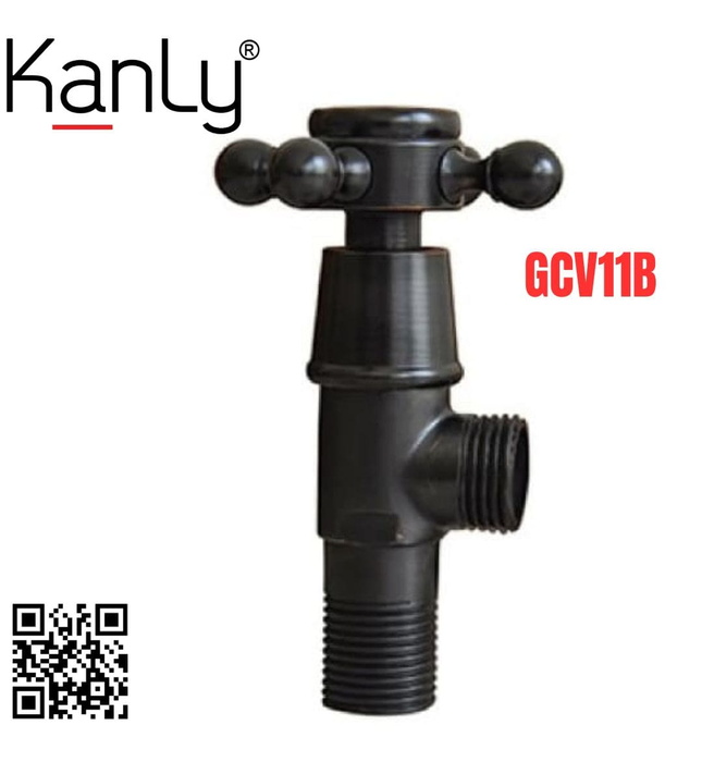 Van góc bằng đồng Kanly GCV11B 