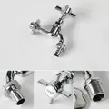 Vòi nước lạnh bằng đồng gắn tường mạ chrome Kanly CHT01 