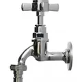 Vòi nước lạnh bằng đồng gắn tường mạ chrome Kanly CHT01 