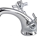 Vòi chậu lavabo nóng lạnh mạ chrome Kanly CHV05 