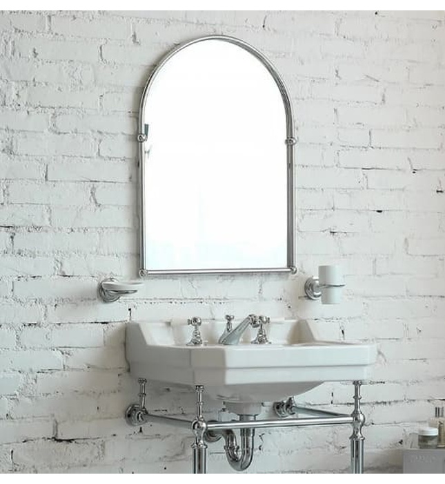 Gương soi treo tường khung bằng đồng Kanly CHG12.01