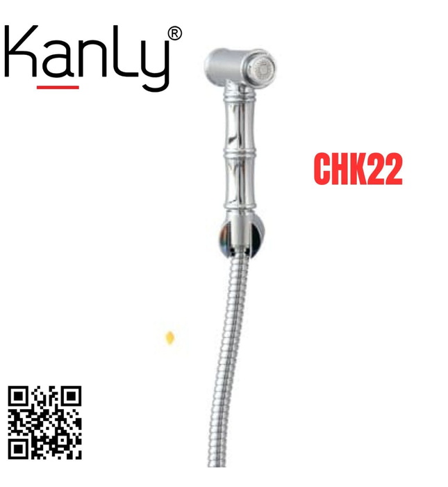 Vòi xịt Toilet bằng đồng cổ điển Kanly CHK22 