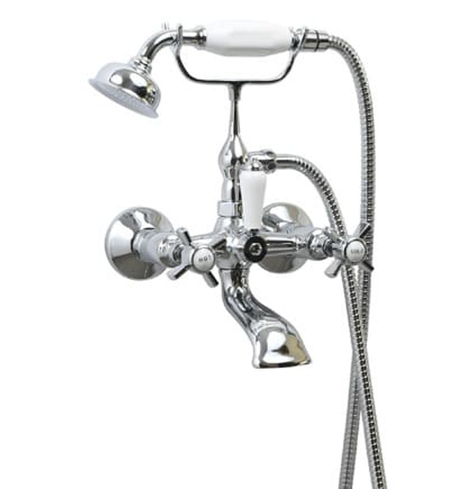 Sen tắm lạnh bằng đồng mạ chrome Kanly CHS02