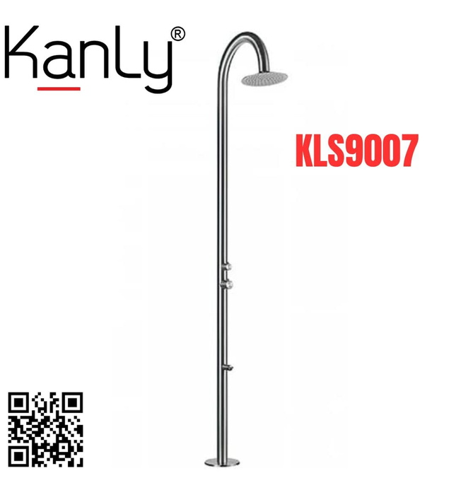 Sen cây tắm đứng nóng lạnh đặt sàn ngoài trời Kanly KLS9007