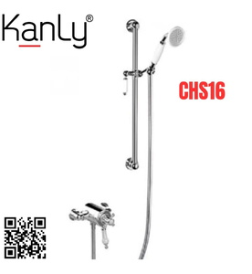 Sen tắm lạnh bằng đồng mạ chrome Kanly CHS16 