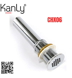 Đầu xả lưới Lavabo bằng đồng Kanly CHX06 