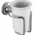 Giá để cốc đơn bằng đồng mạ chrome Kanly CHK08 
