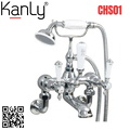 Sen tắm lạnh bằng đồng mạ chrome Kanly CHS01 