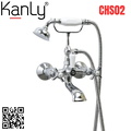Sen tắm lạnh bằng đồng mạ chrome Kanly CHS02