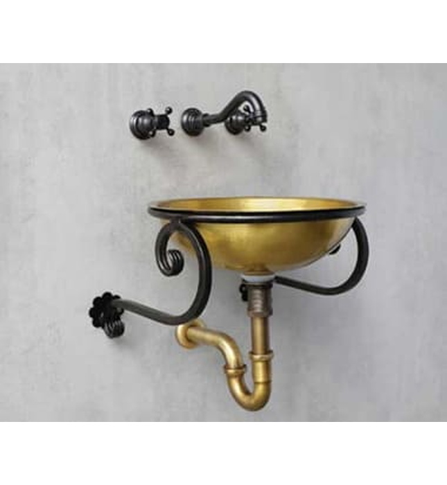 Khung sắt đặt chậu lavabo treo tường Kanly FW01 