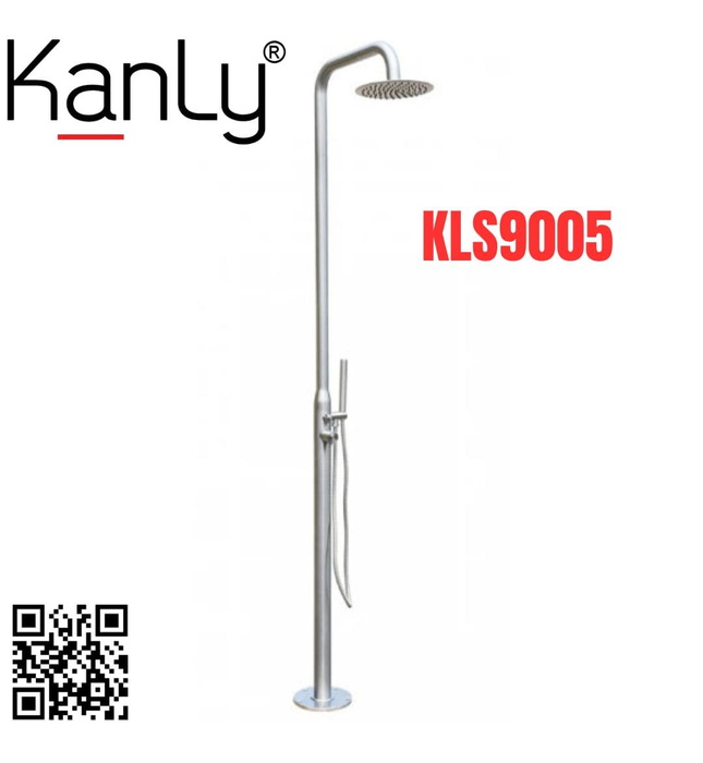 Sen cây tắm đứng nóng lạnh đặt sàn ngoài trời Kanly KLS9005 
