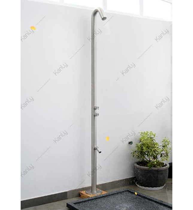 Sen cây tắm đứng nóng lạnh đặt sàn ngoài trời Kanly KLS9015