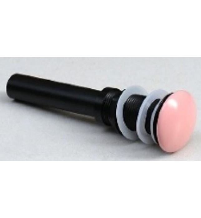 Đầu xả lavabo sứ màu hồng Kanly KLX10 