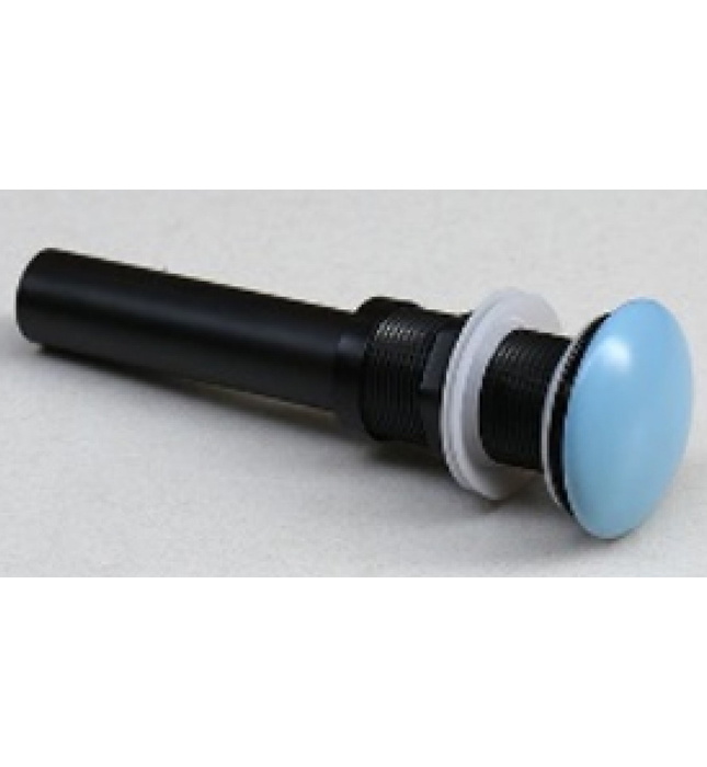 Đầu xả lavabo sứ màu xanh dương Kanly KLX15 