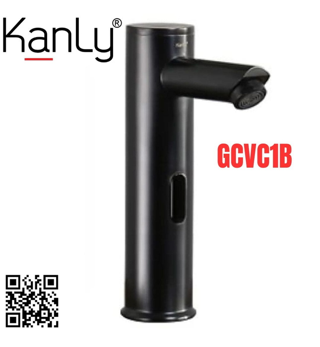 Vòi lavabo cảm ứng bằng đồng Kanly GCVC1B 