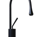 Vòi lavabo nóng lạnh màu đen thân cao Kanly GCC20B 