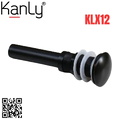 Đầu xả lavabo sứ màu xám Kanly KLX12 