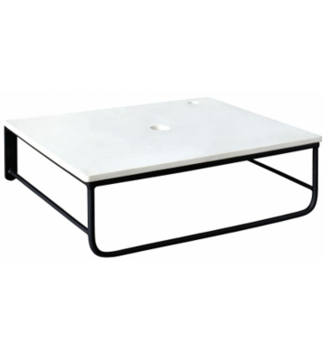 Chân kệ sắt đặt chậu lavabo mặt đá nhân tạo Kanly FW06