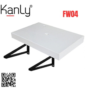Chân kệ sắt đặt chậu lavabo mặt đá nhân tạo Kanly FW04