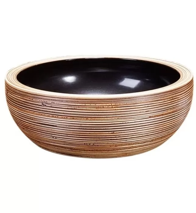 Chậu lavabo dương bàn sứ mỹ thuật Haduvico LVB017