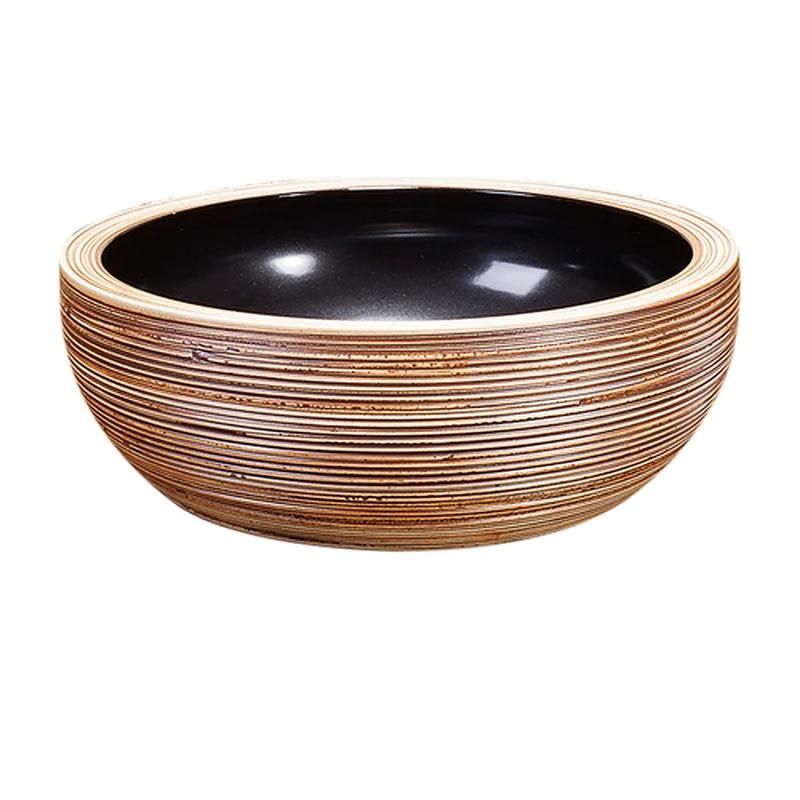 Chậu lavabo dương bàn sứ mỹ thuật Haduvico LVB017