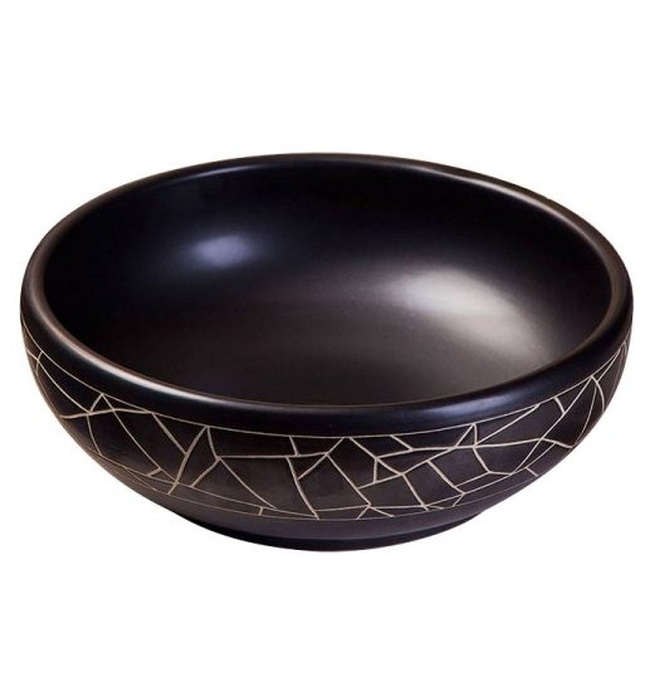 Chậu lavabo dương bàn sứ mỹ thuật Haduvico LVB043