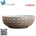 Chậu lavabo dương bàn sứ mỹ thuật Haduvico LVB015