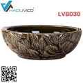 Chậu lavabo dương bàn sứ mỹ thuật Haduvico LVB030