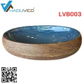 Chậu lavabo dương bàn sứ mỹ thuật Haduvico LVB003