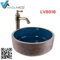 Chậu lavabo dương bàn sứ mỹ thuật Haduvico LVB018