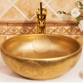 Chậu lavabo dương bàn sứ mỹ thuật Haduvico LVB020