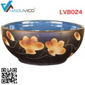 Chậu lavabo dương bàn sứ mỹ thuật Haduvico LVB024